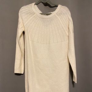 White Sweater Dress
